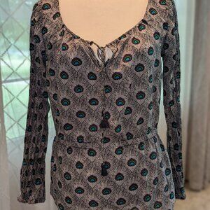 Tory Burch‎ Evelina Blouse Size 4